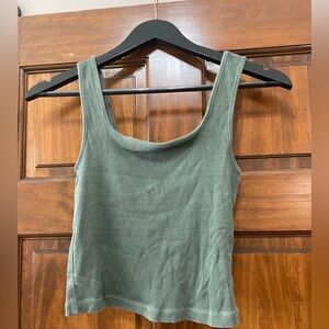 Old Navy Olive Green Women's Tank Top